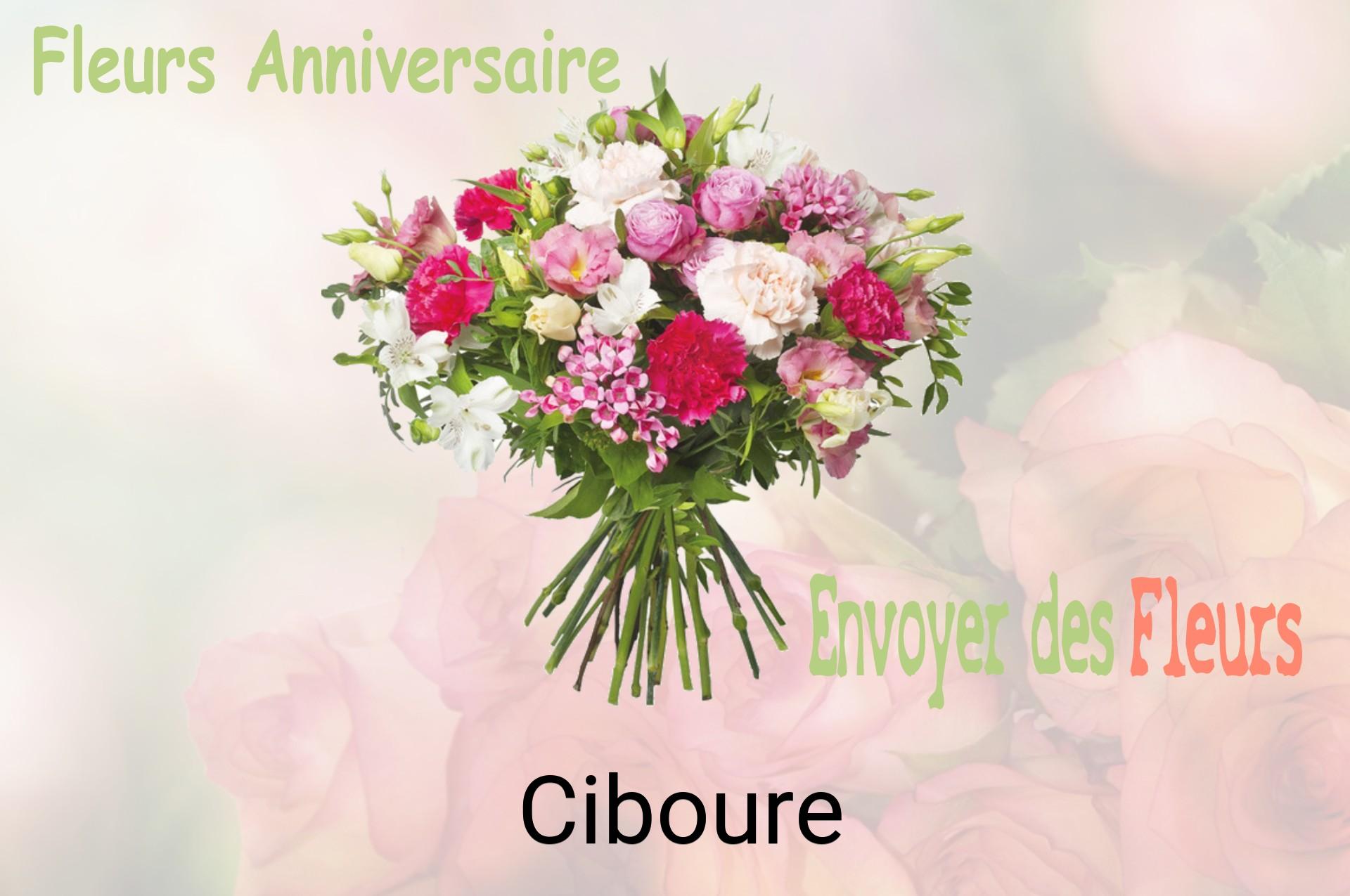 Bouquet de fleurs d’anniversaire livré à Ciboure