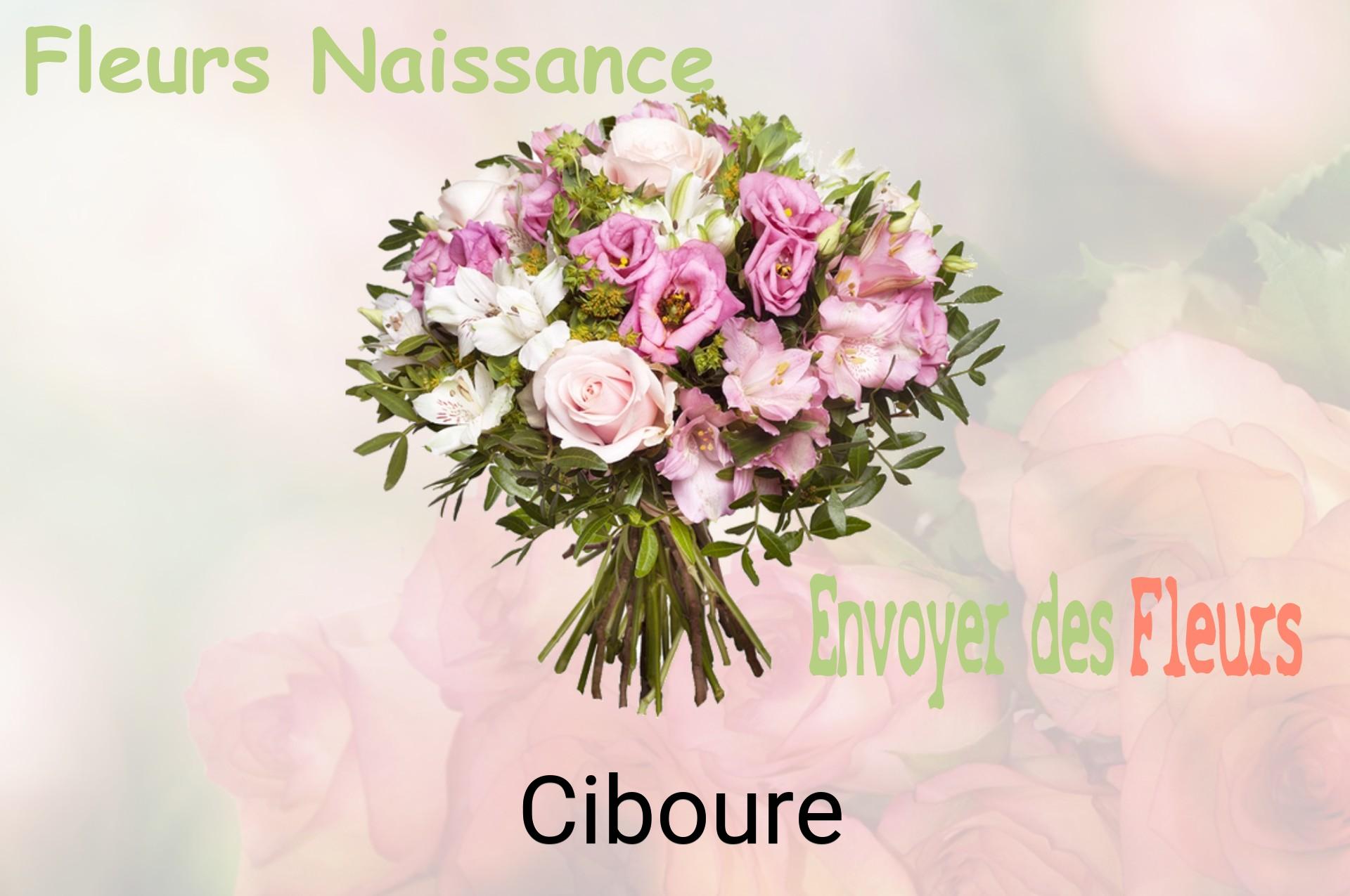 Bouquet de fleurs de naissance livré à Ciboure